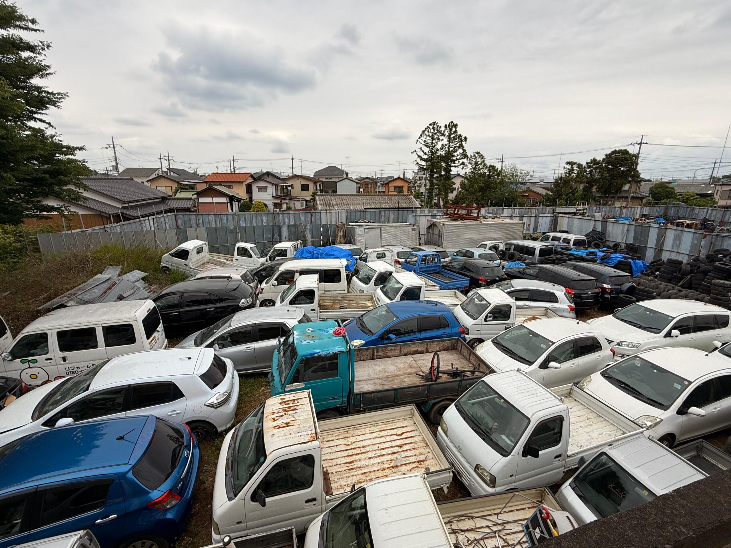 Vehicle Stock Ready for Export